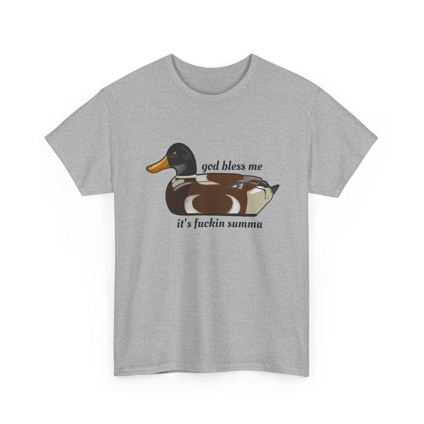 Jersey Shore Duck Phone Unisex Heavy Cotton Tee