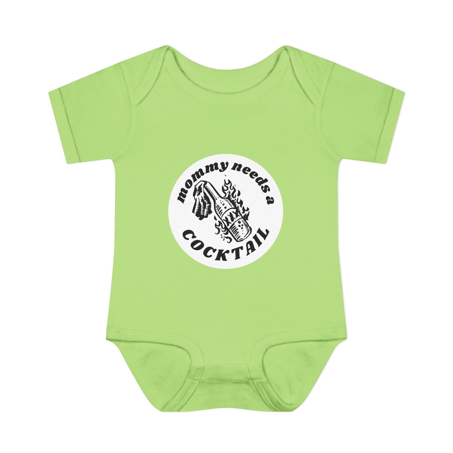 Mother’s Little Helper Infant Baby Rib Bodysuit