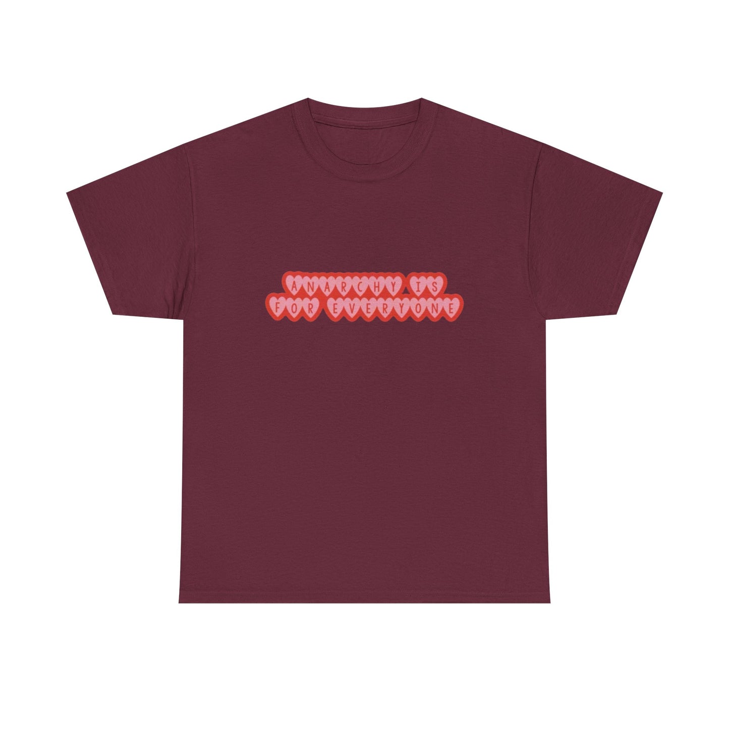 Anarchy Is For Everyone Unisex Heavy Cotton Tee