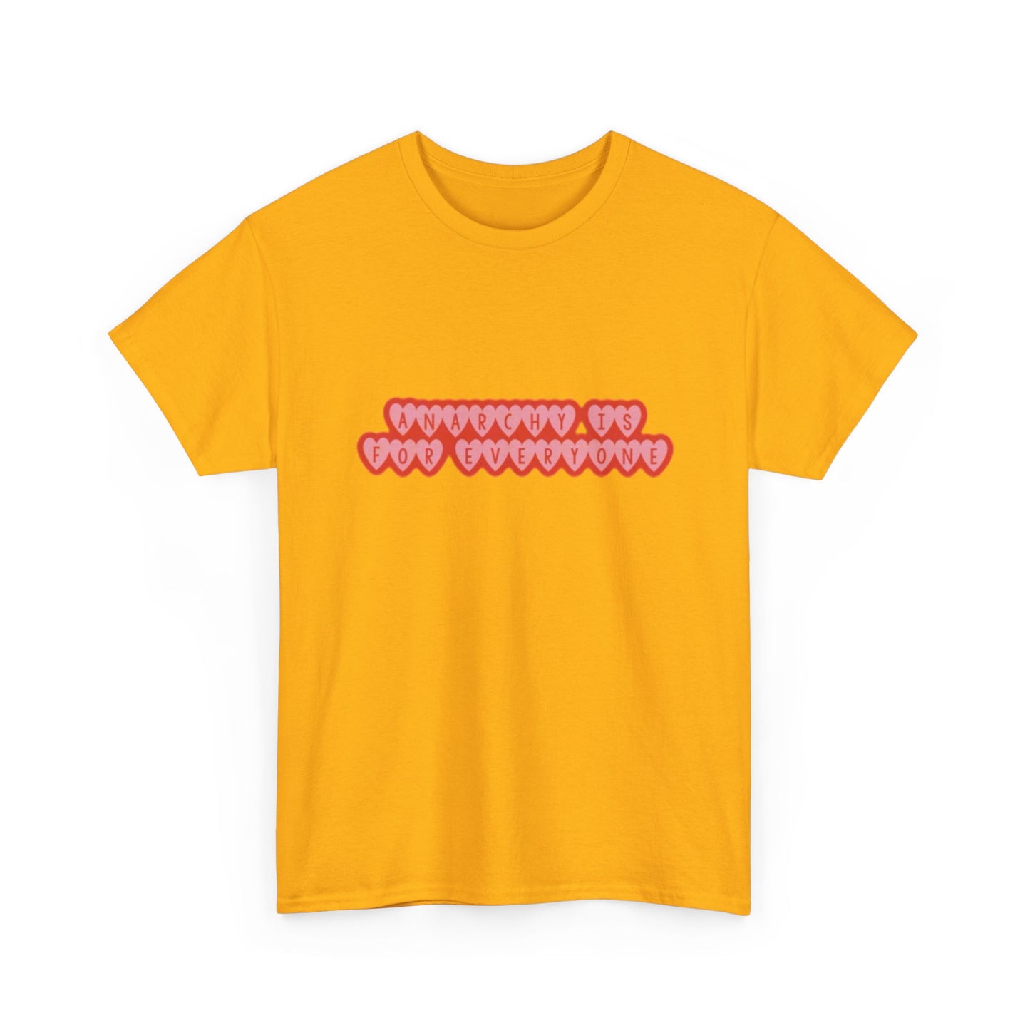 Anarchy Is For Everyone Unisex Heavy Cotton Tee