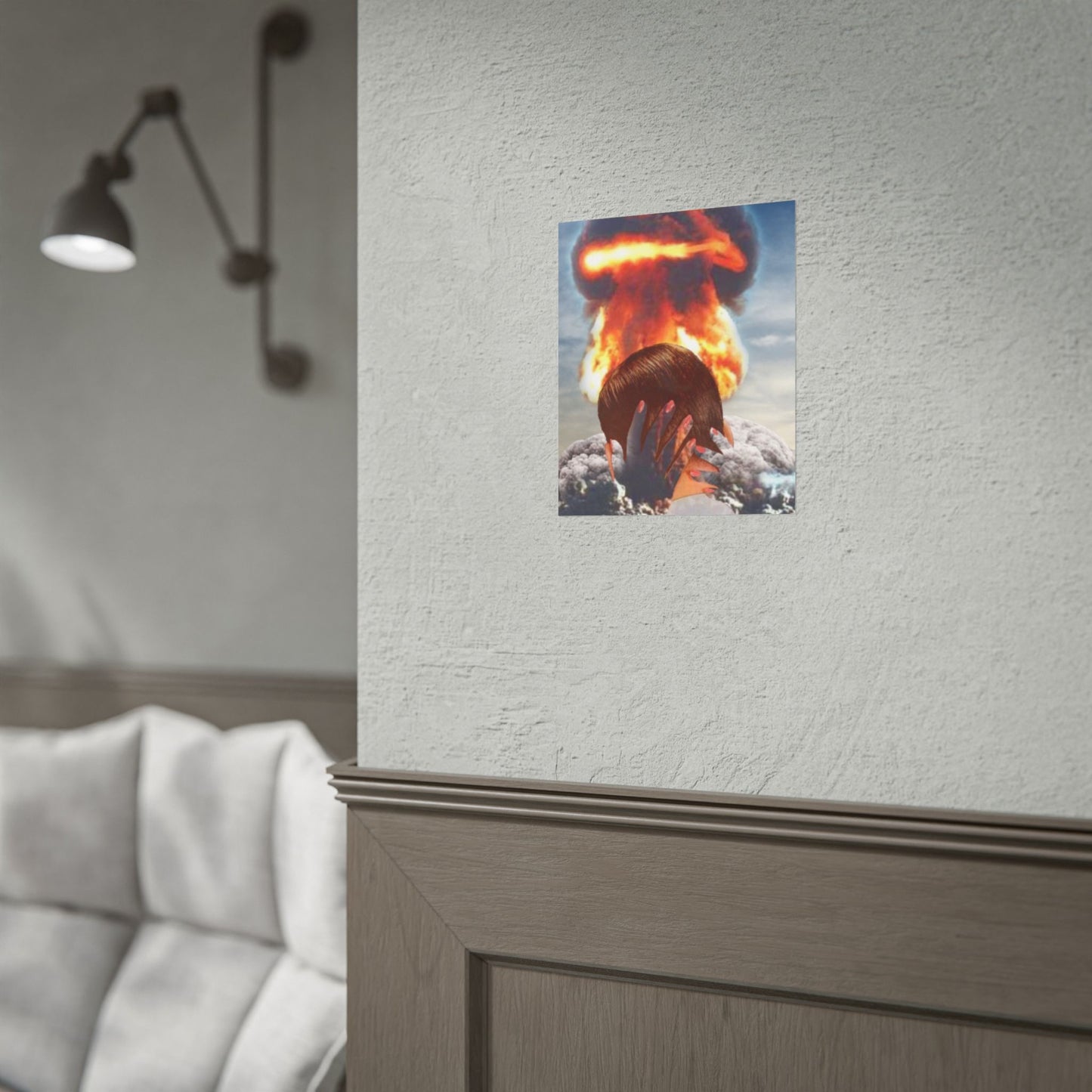 Disaster Magnet Rolled Poster