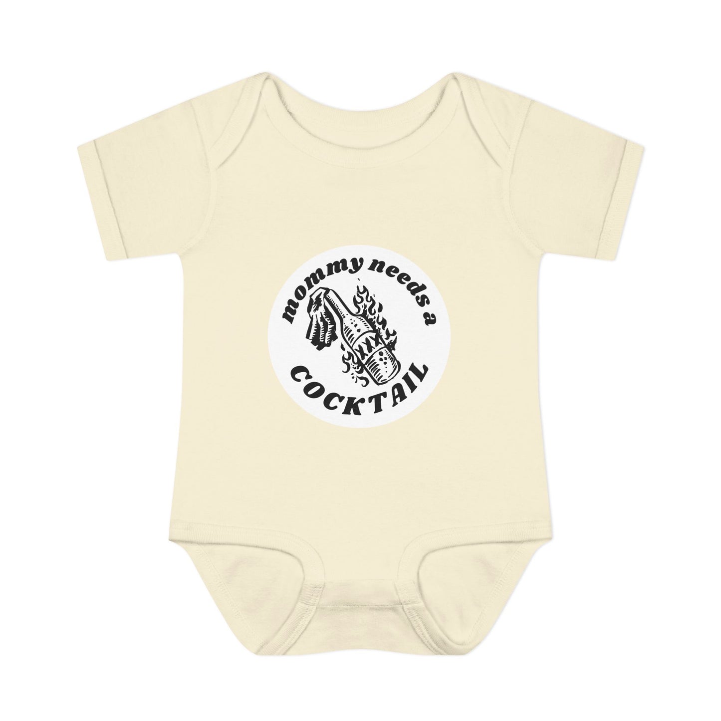 Mother’s Little Helper Infant Baby Rib Bodysuit