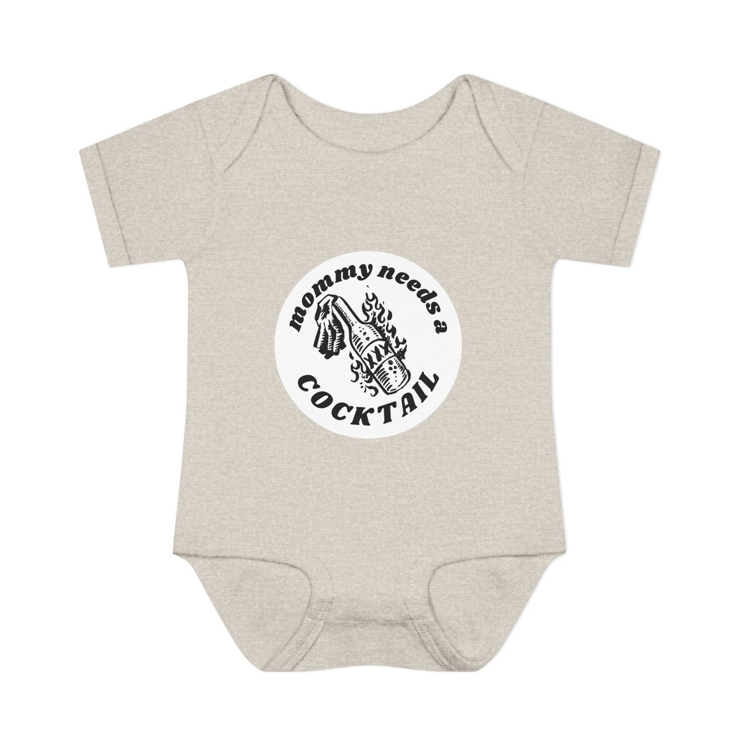 Mother’s Little Helper Infant Baby Rib Bodysuit