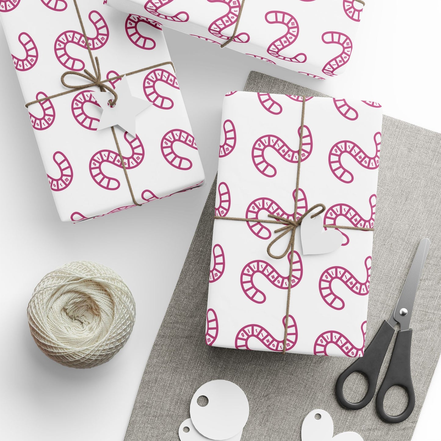 Girlworm Wrapping Paper