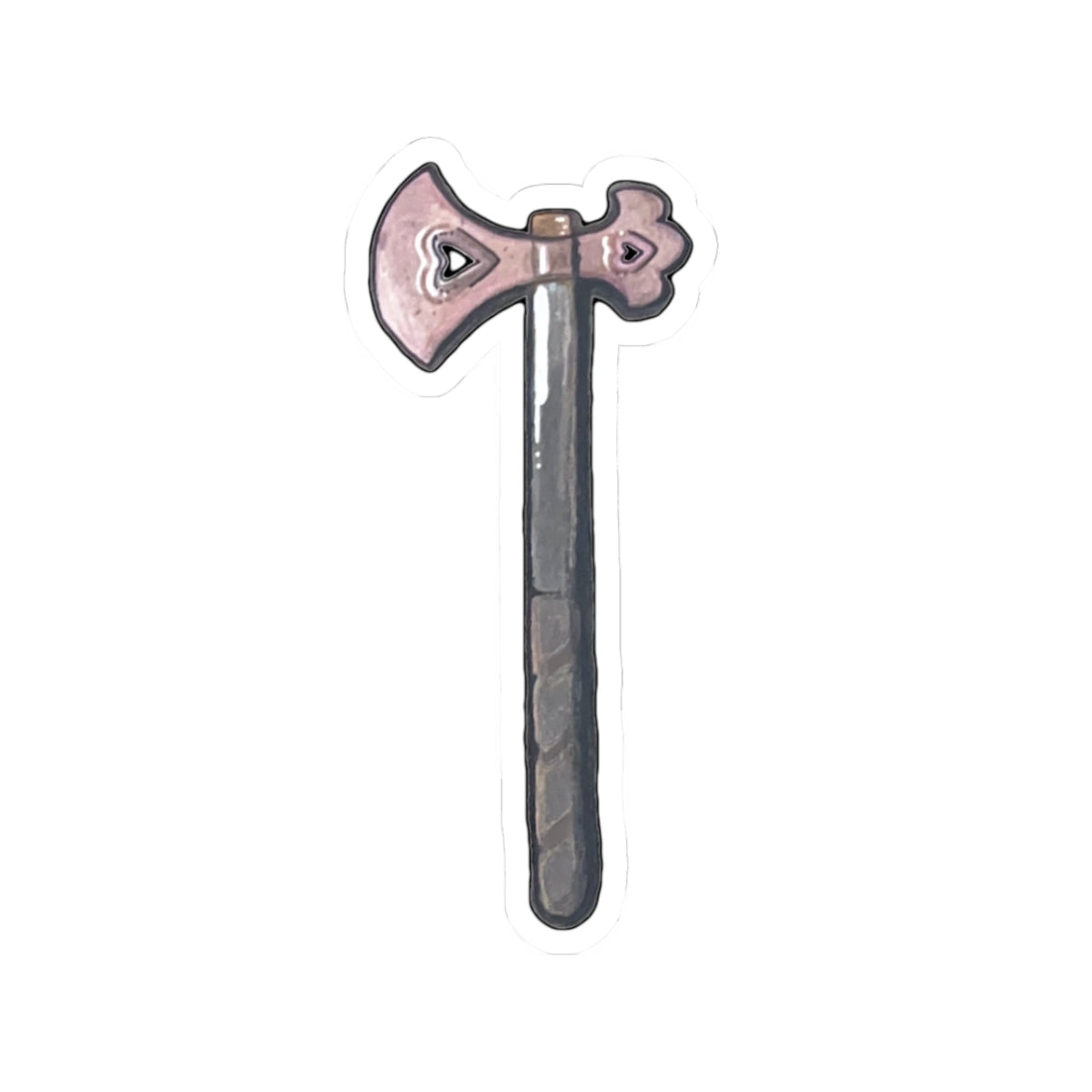 Mountaineering Priest Axe Kiss-Cut Sticker
