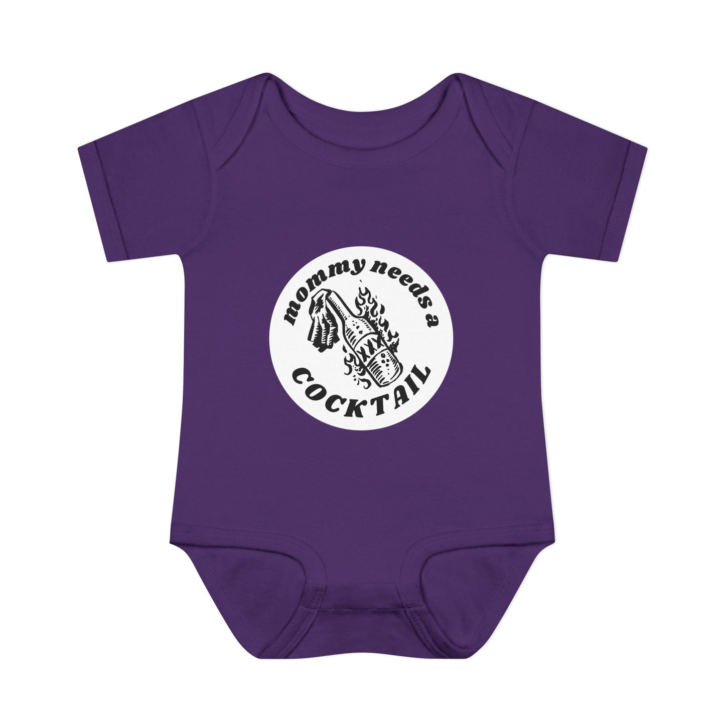 Mother’s Little Helper Infant Baby Rib Bodysuit