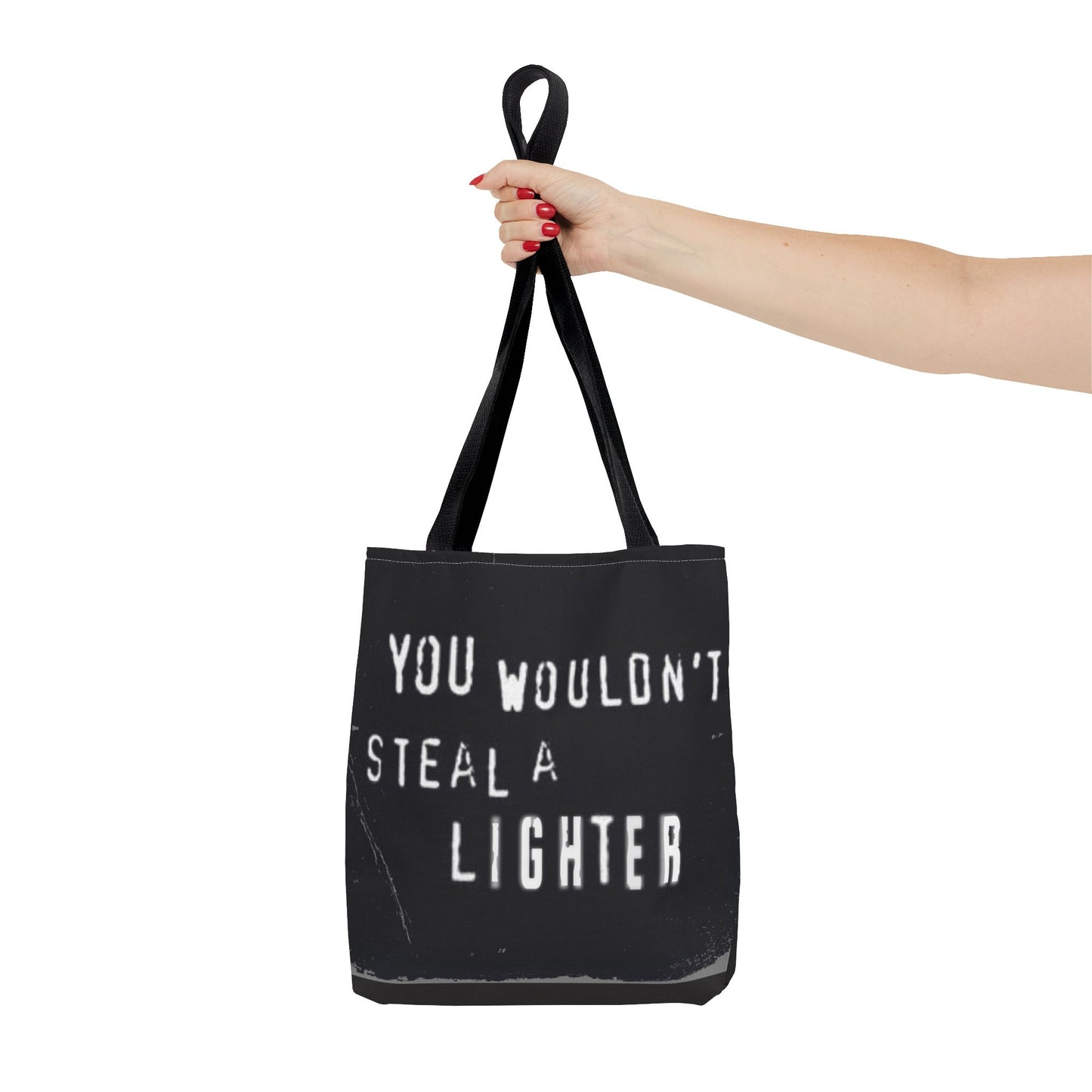 Lighter Piracy is a Crime Tote Bag