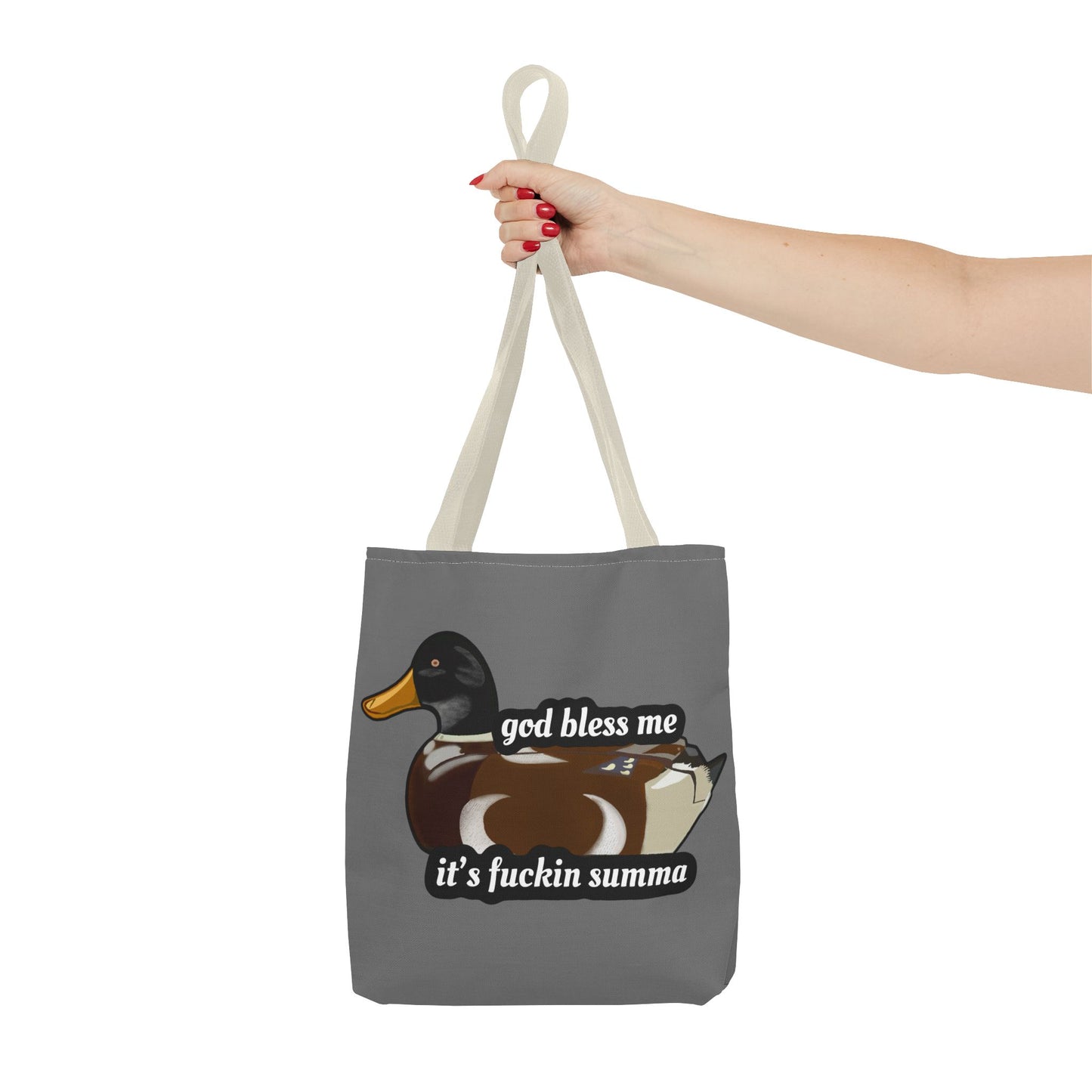 Jersey Shore Duck Phone Tote Bag