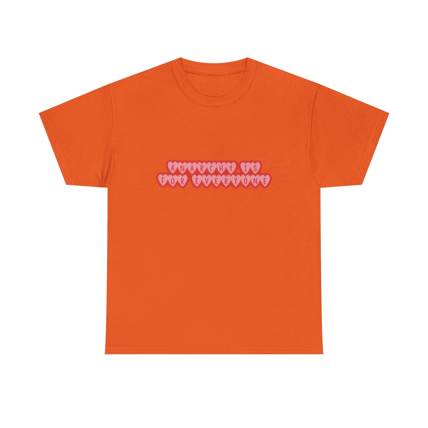 Anarchy Is For Everyone Unisex Heavy Cotton Tee