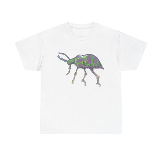 Lychee Shield Bug Unisex Heavy Cotton Tee