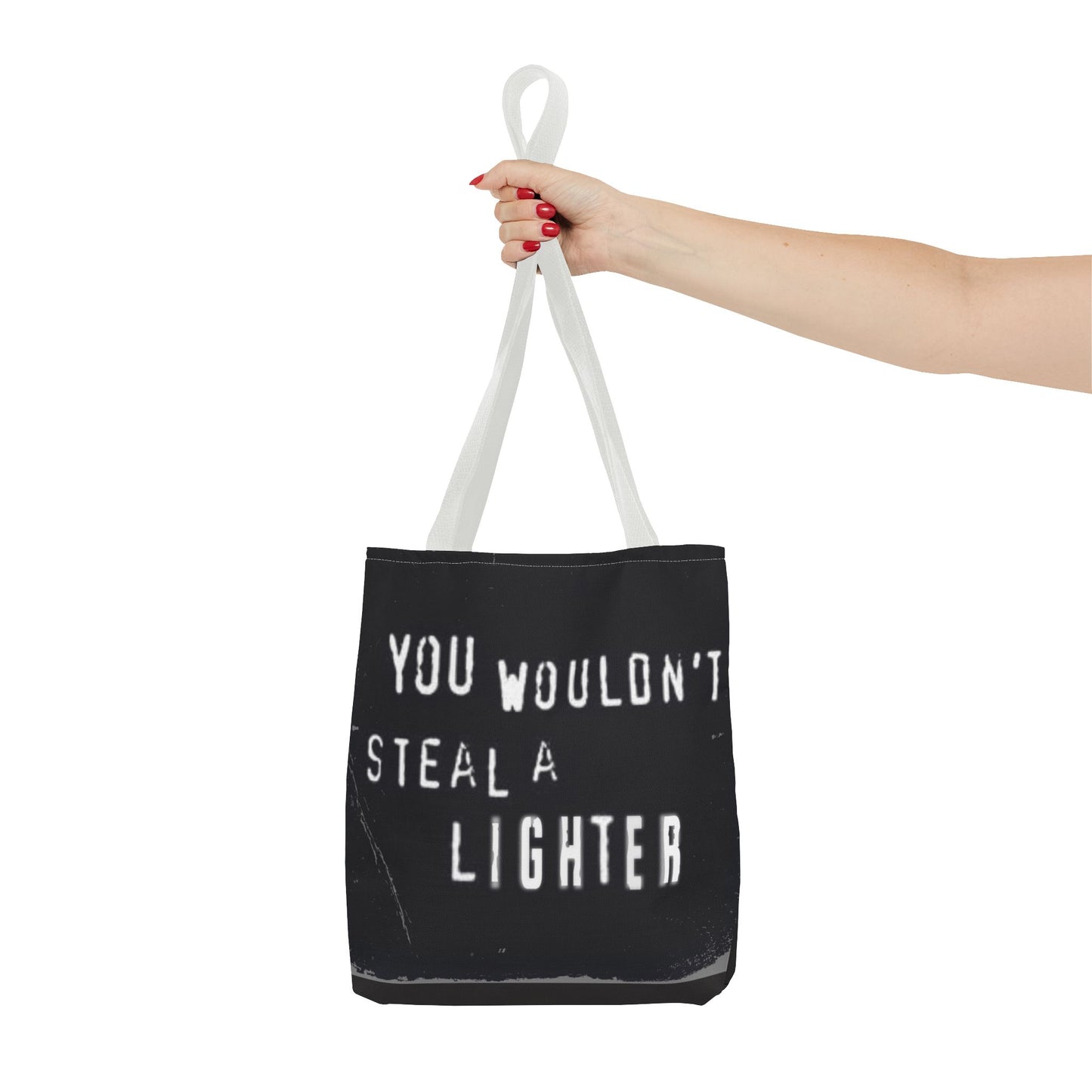 Lighter Piracy is a Crime Tote Bag