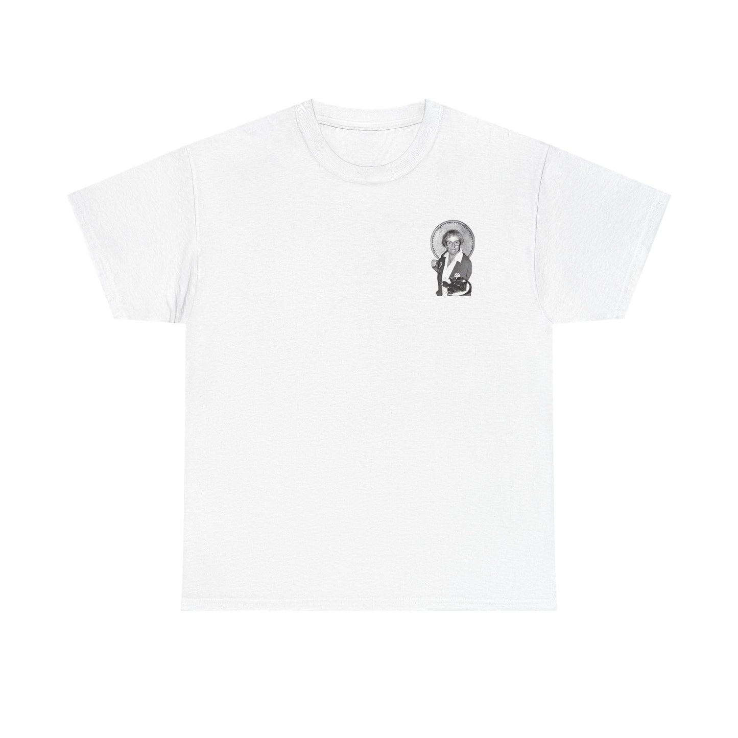Patron Saint Unisex Heavy Cotton Tee (B&W)