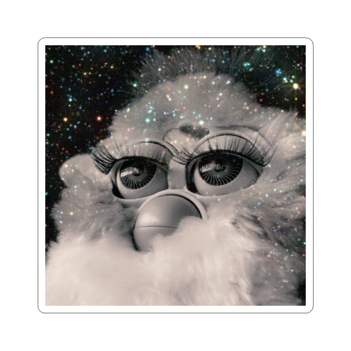 Furbalicious Kiss-Cut Sticker
