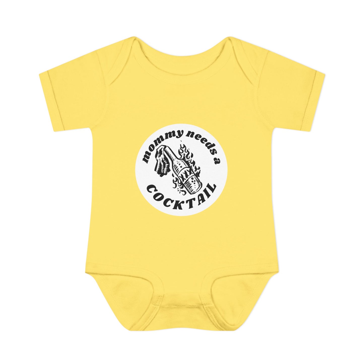Mother’s Little Helper Infant Baby Rib Bodysuit