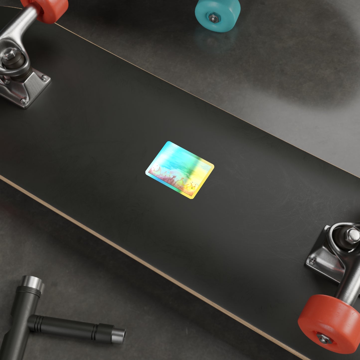 Premonition Holographic Die-cut Sticker
