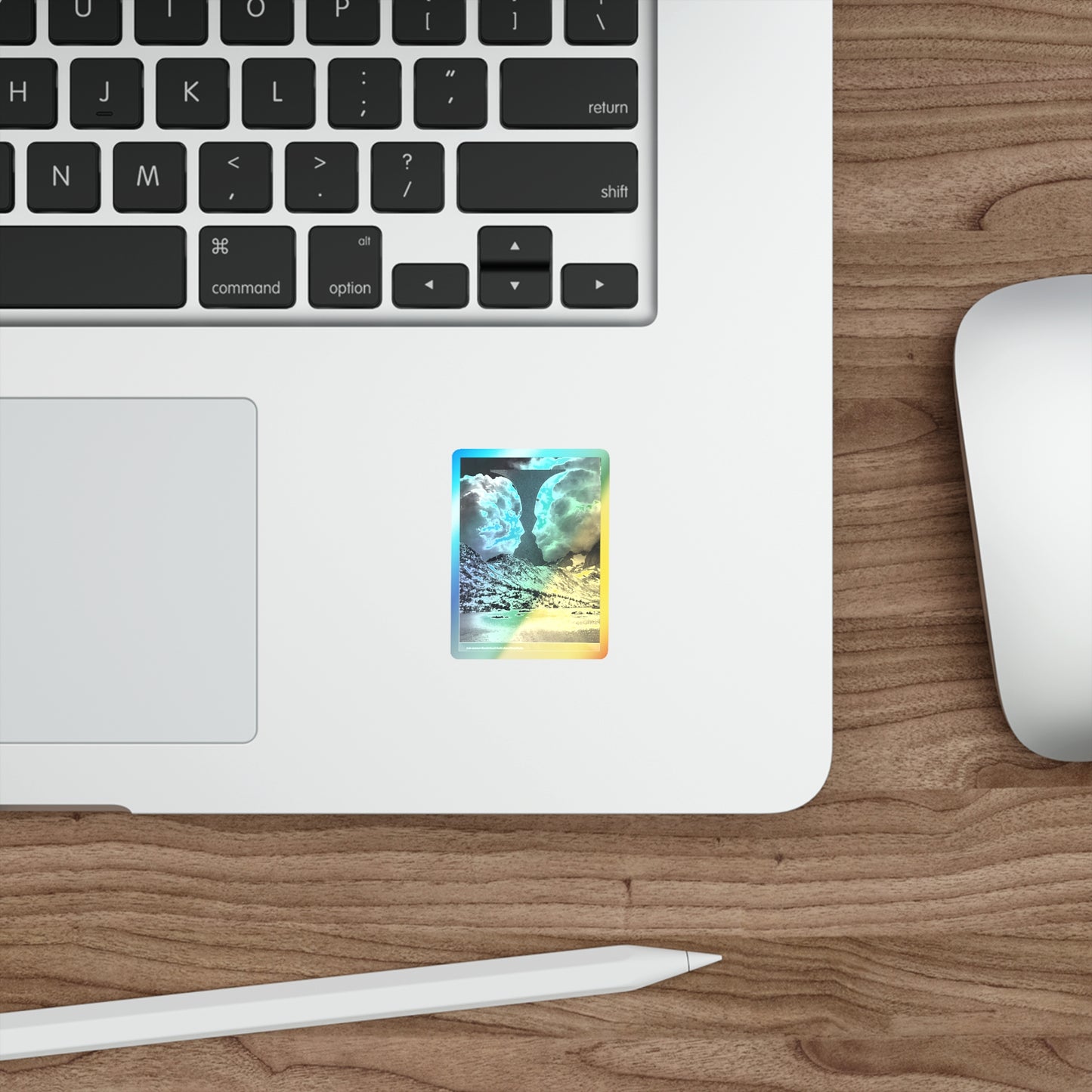 Thunderheads Holographic Die-cut Sticker