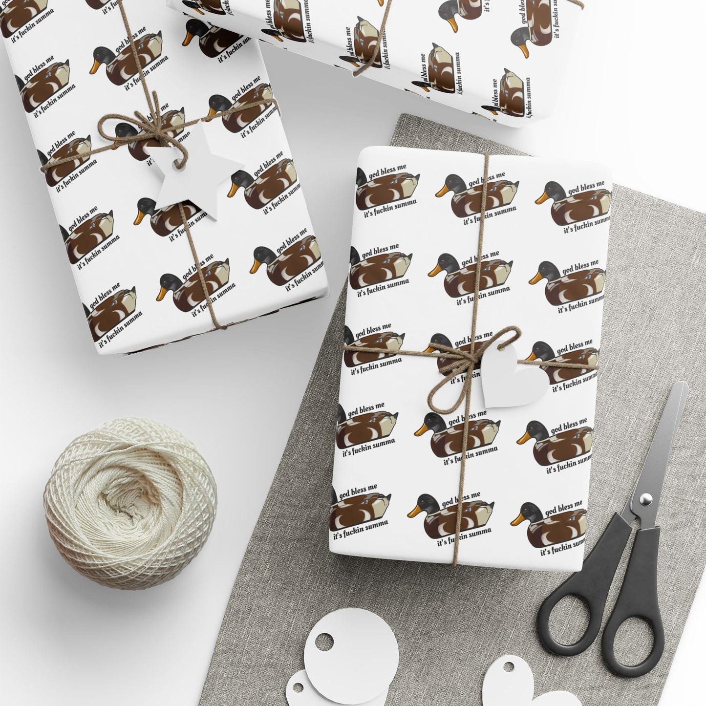 Jersey Shore Duck Phone Wrapping Paper