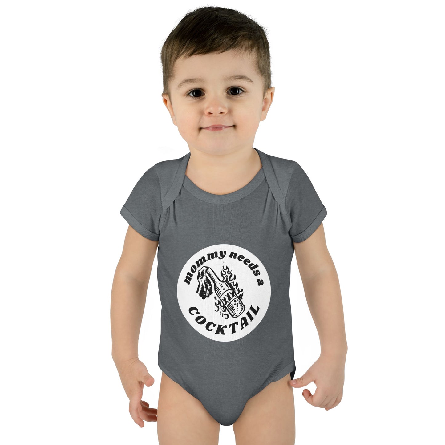 Mother’s Little Helper Infant Baby Rib Bodysuit