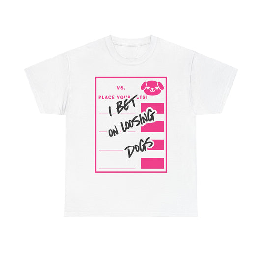 Loosing Dogs Unisex Heavy Cotton Tee