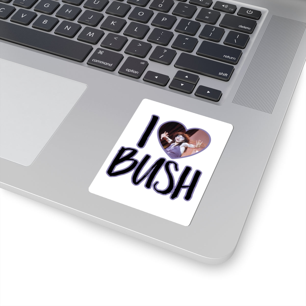 I <3 Bush Kiss-Cut Sticker