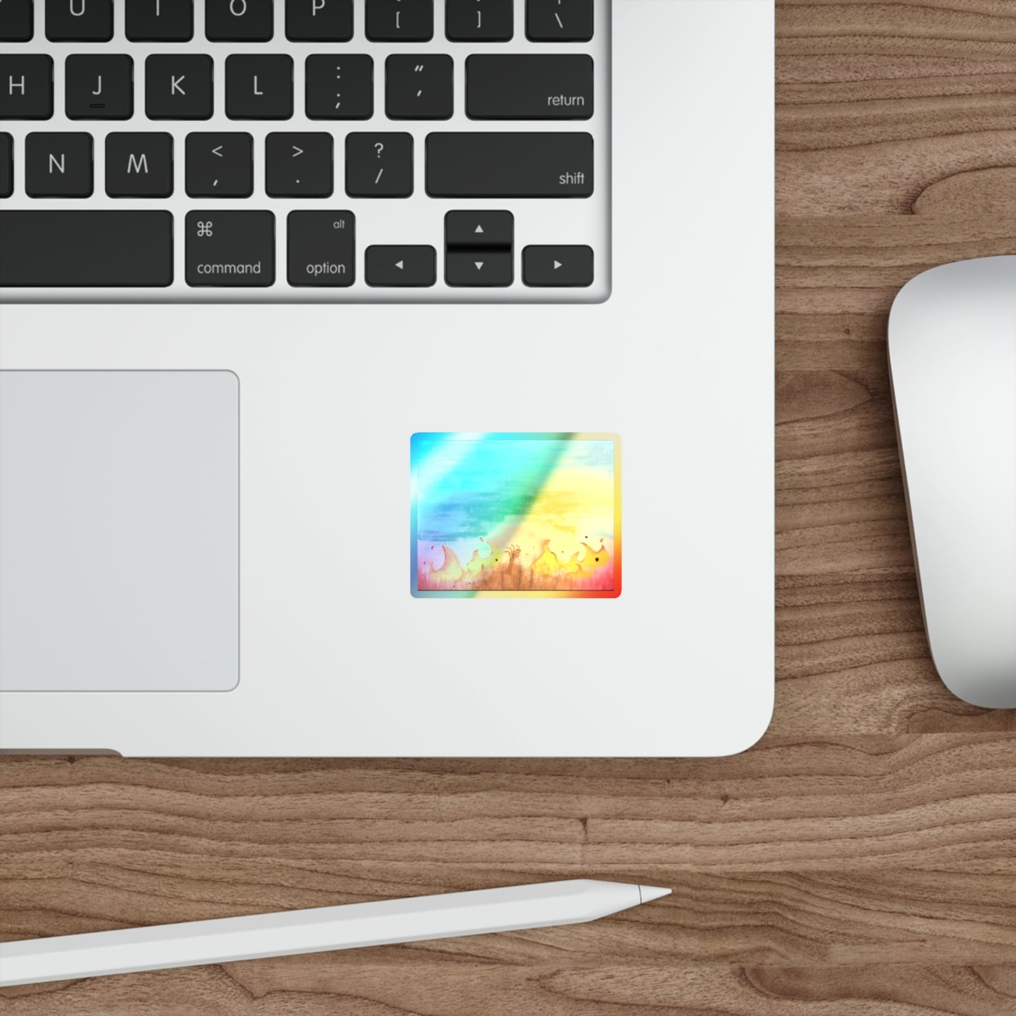 Premonition Holographic Die-cut Sticker