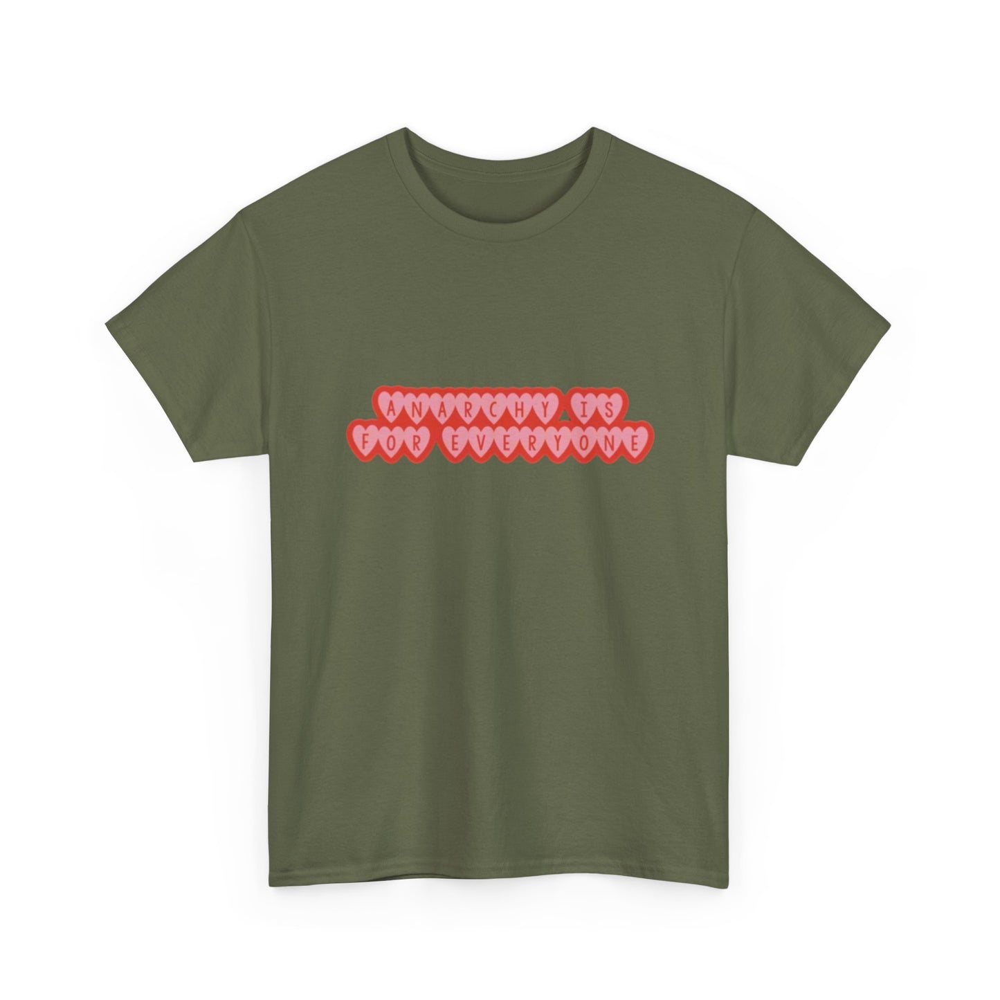 Anarchy Is For Everyone Unisex Heavy Cotton Tee