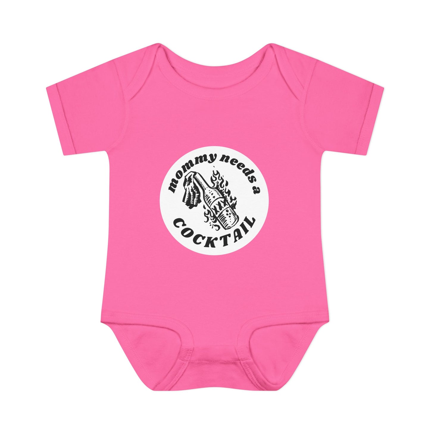 Mother’s Little Helper Infant Baby Rib Bodysuit
