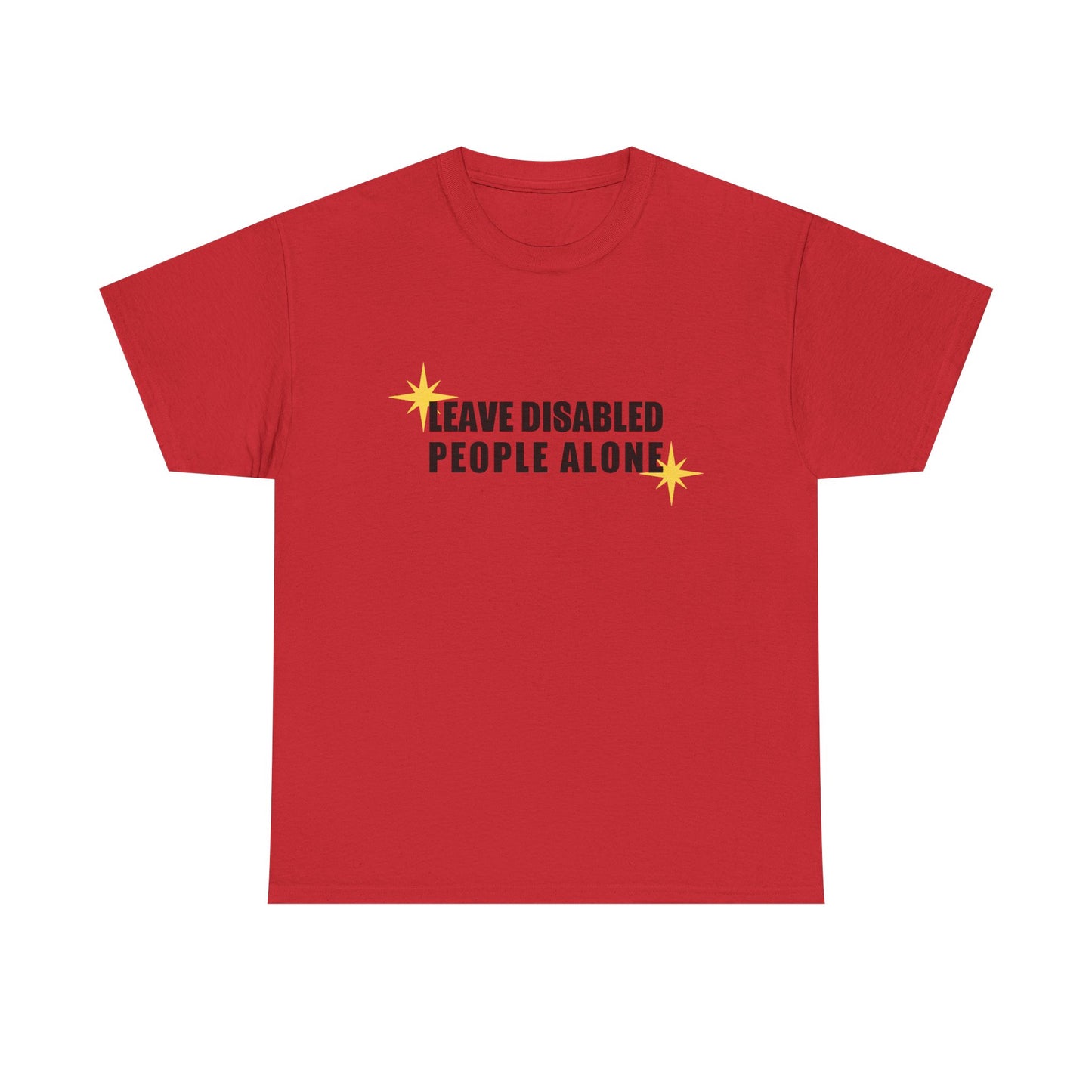 Anti-Ableism Unisex Heavy Cotton Tee