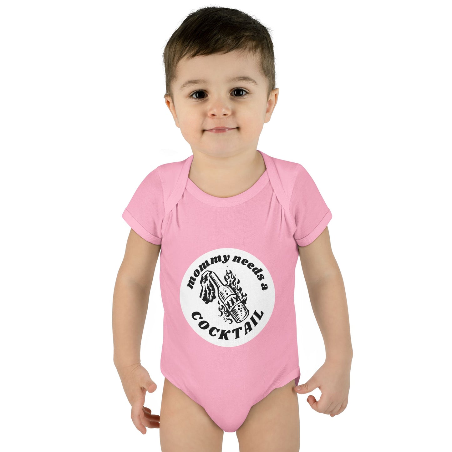 Mother’s Little Helper Infant Baby Rib Bodysuit