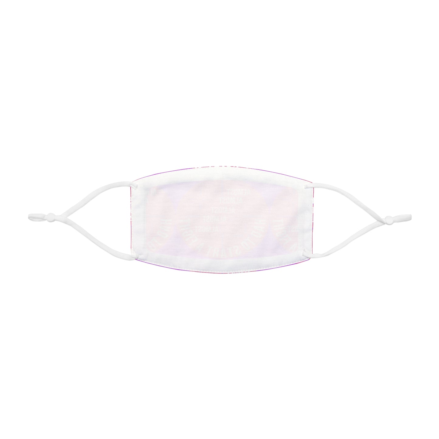 Punk Lyric Snug-Fit Polyester Face Mask