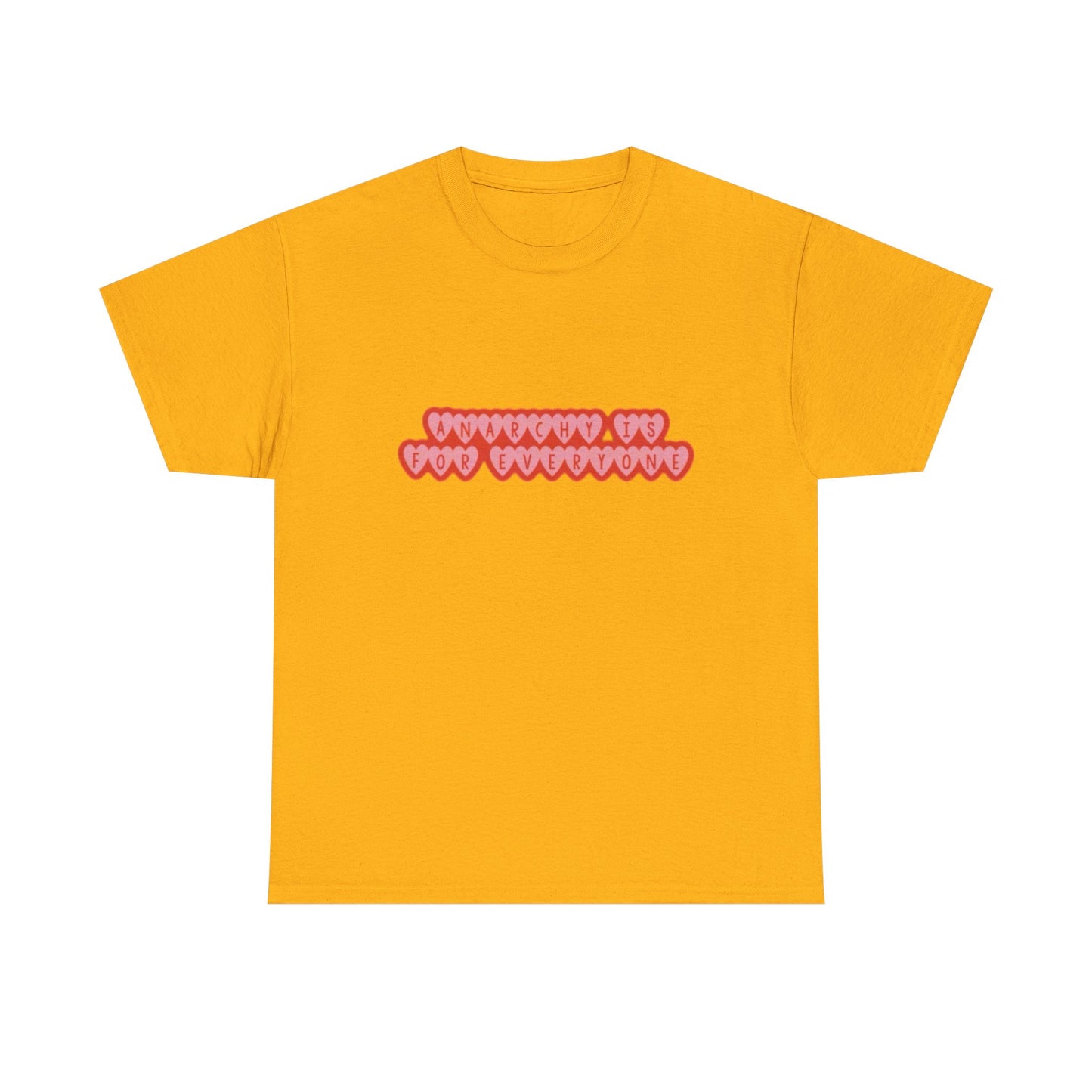 Anarchy Is For Everyone Unisex Heavy Cotton Tee