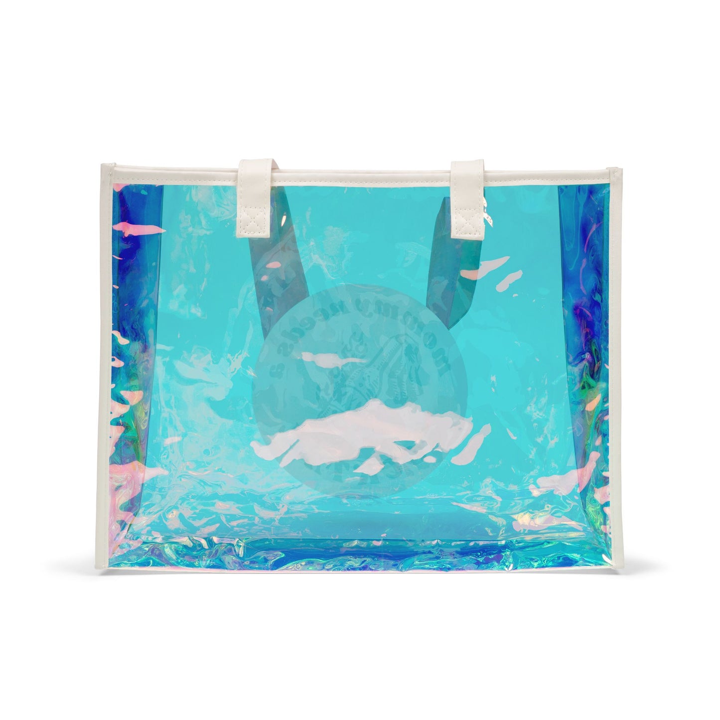 Mother’s Little Helper Beach Holographic Tote Bag