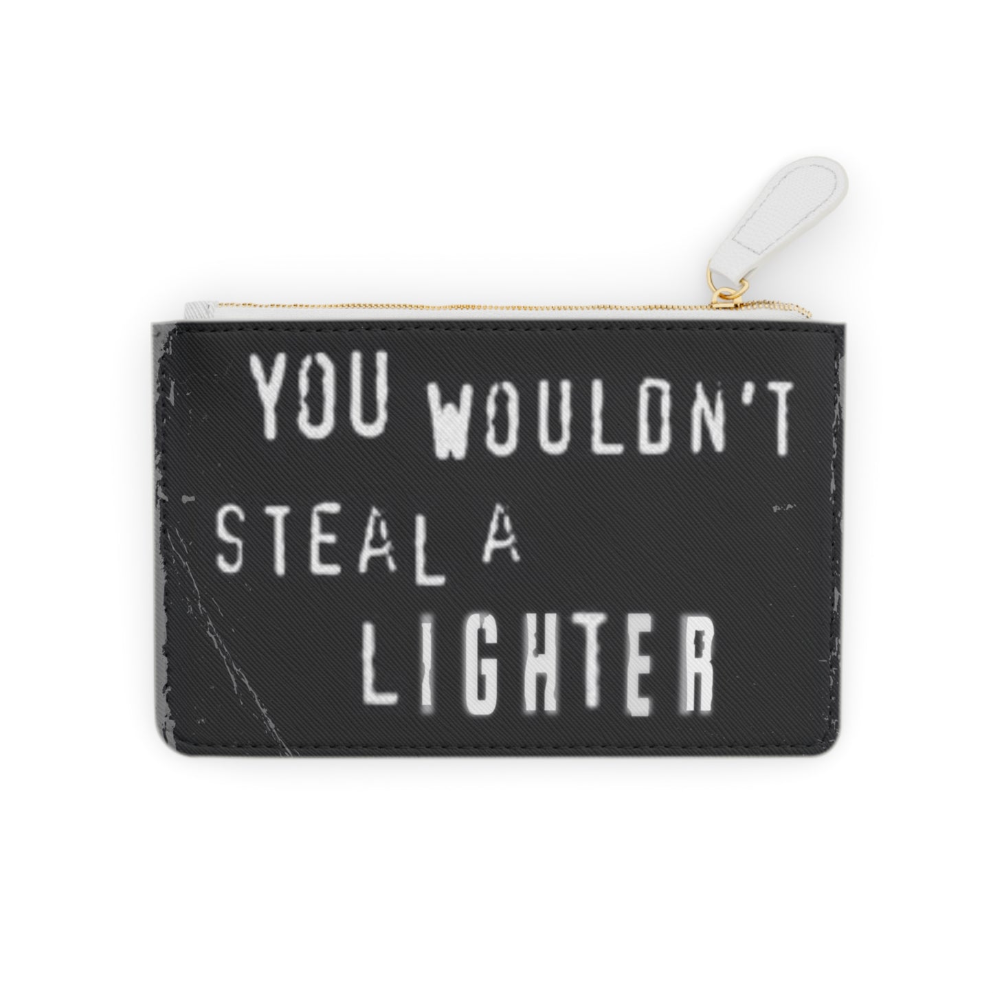 Lighter Piracy is a Crime Mini Clutch Bag