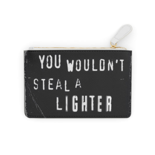 Lighter Piracy is a Crime Mini Clutch Bag