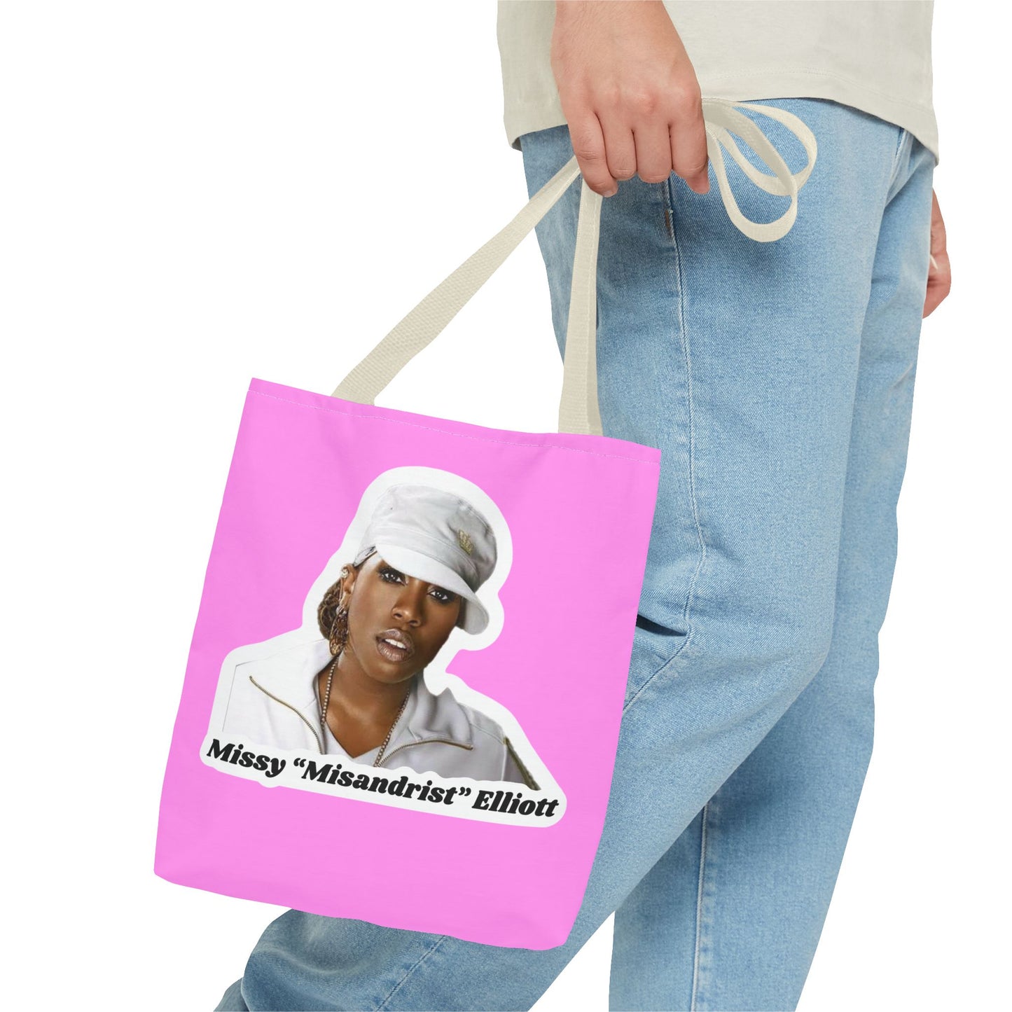 Misandry Tote Bag (Pink)