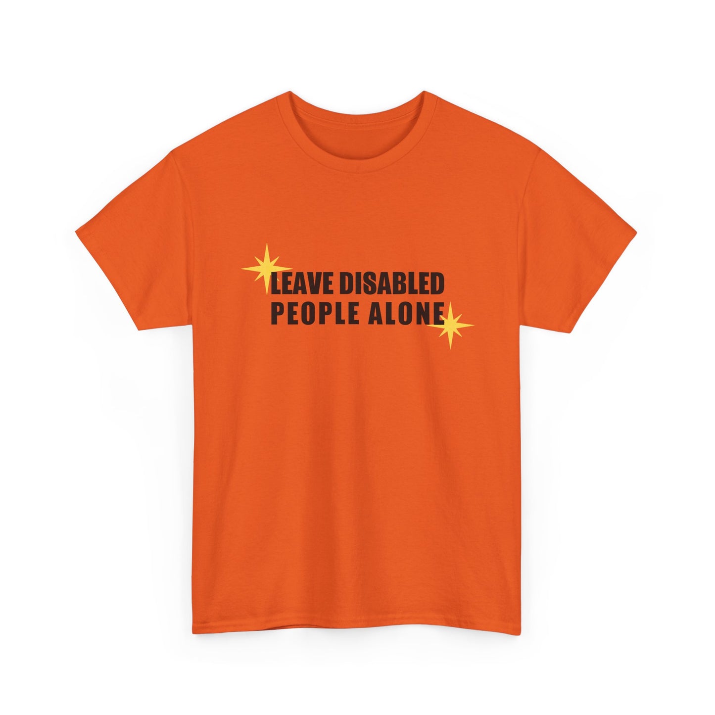 Anti-Ableism Unisex Heavy Cotton Tee