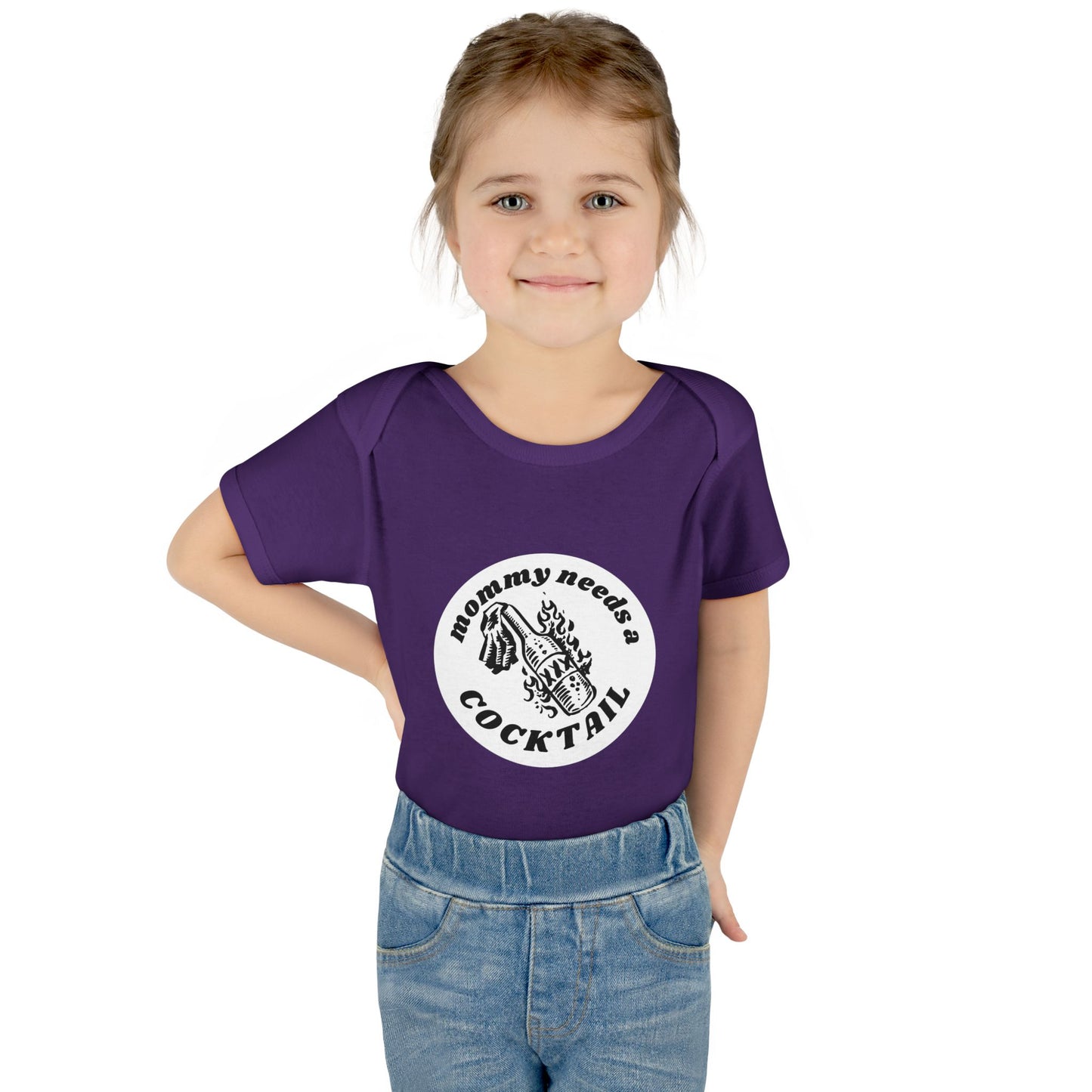 Mother’s Little Helper Infant Baby Rib Bodysuit