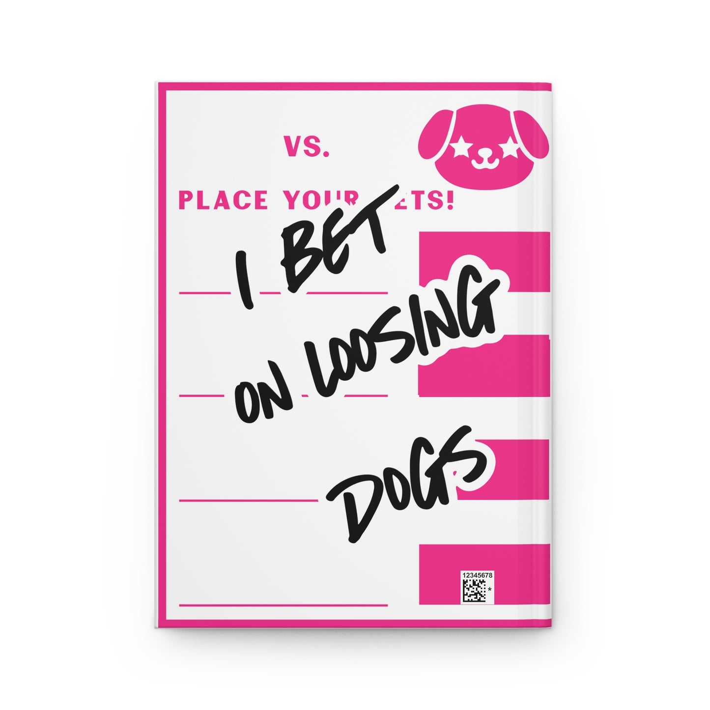 Loosing Dogs Hardcover Journal Matte