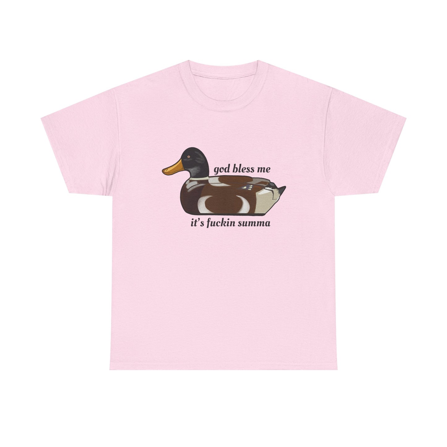Jersey Shore Duck Phone Unisex Heavy Cotton Tee
