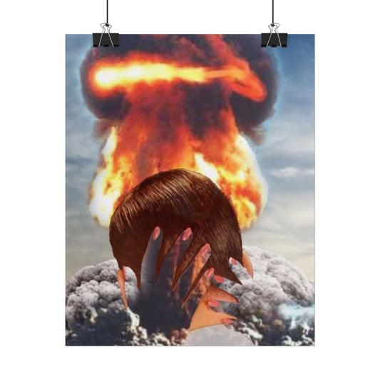 Disaster Magnet Rolled Poster