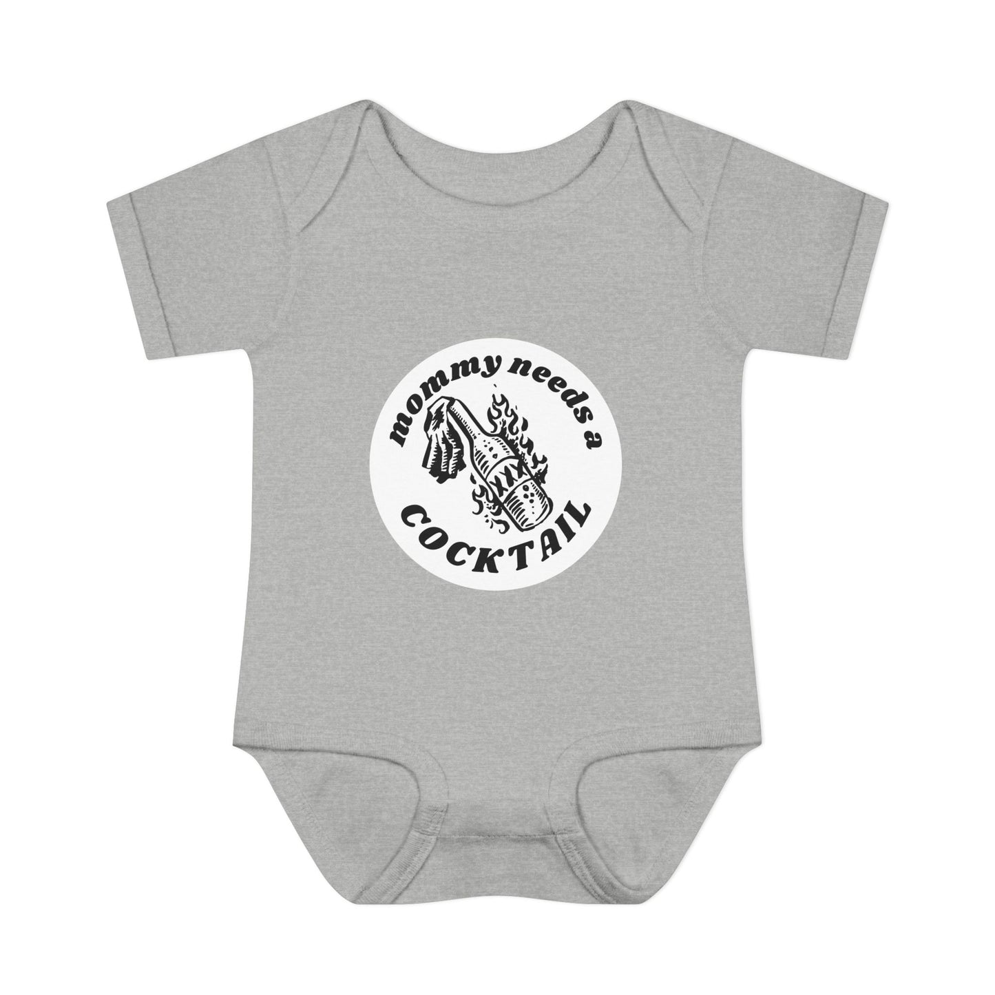 Mother’s Little Helper Infant Baby Rib Bodysuit