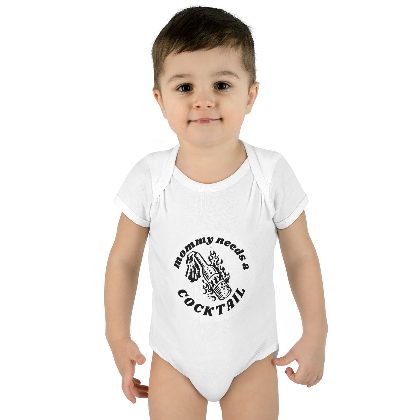 Mother’s Little Helper Infant Baby Rib Bodysuit