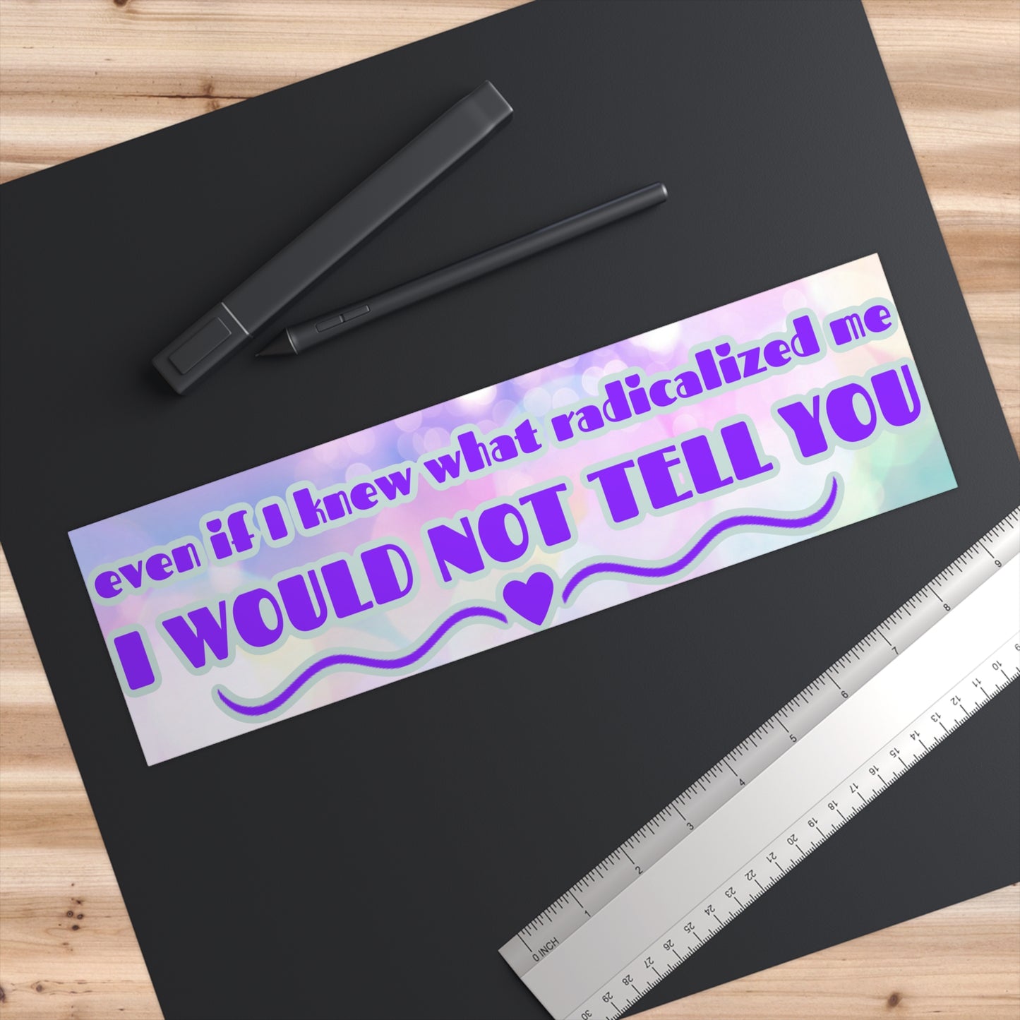 Radicalized Bumper Sticker