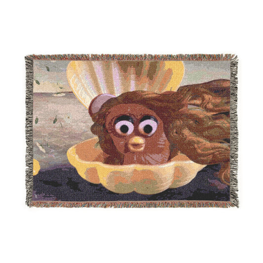 The Furb of Venus Woven Blanket