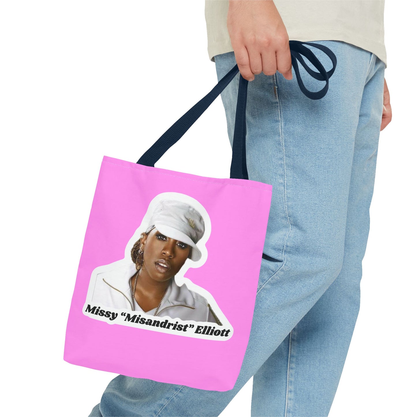 Misandry Tote Bag (Pink)