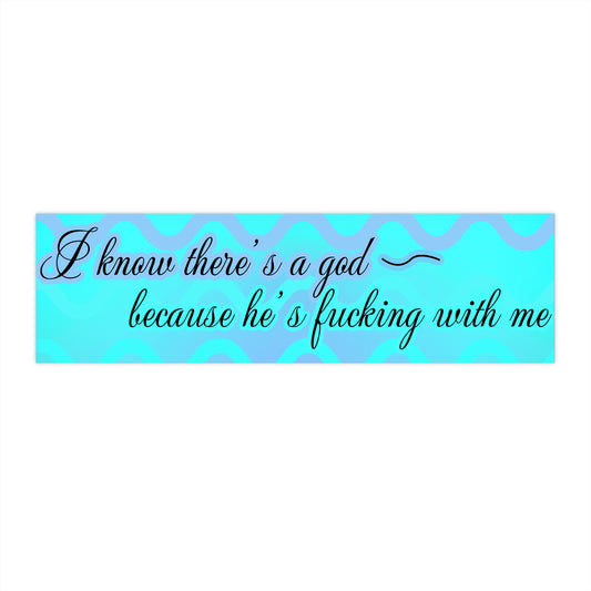Religious Bumper Sticker