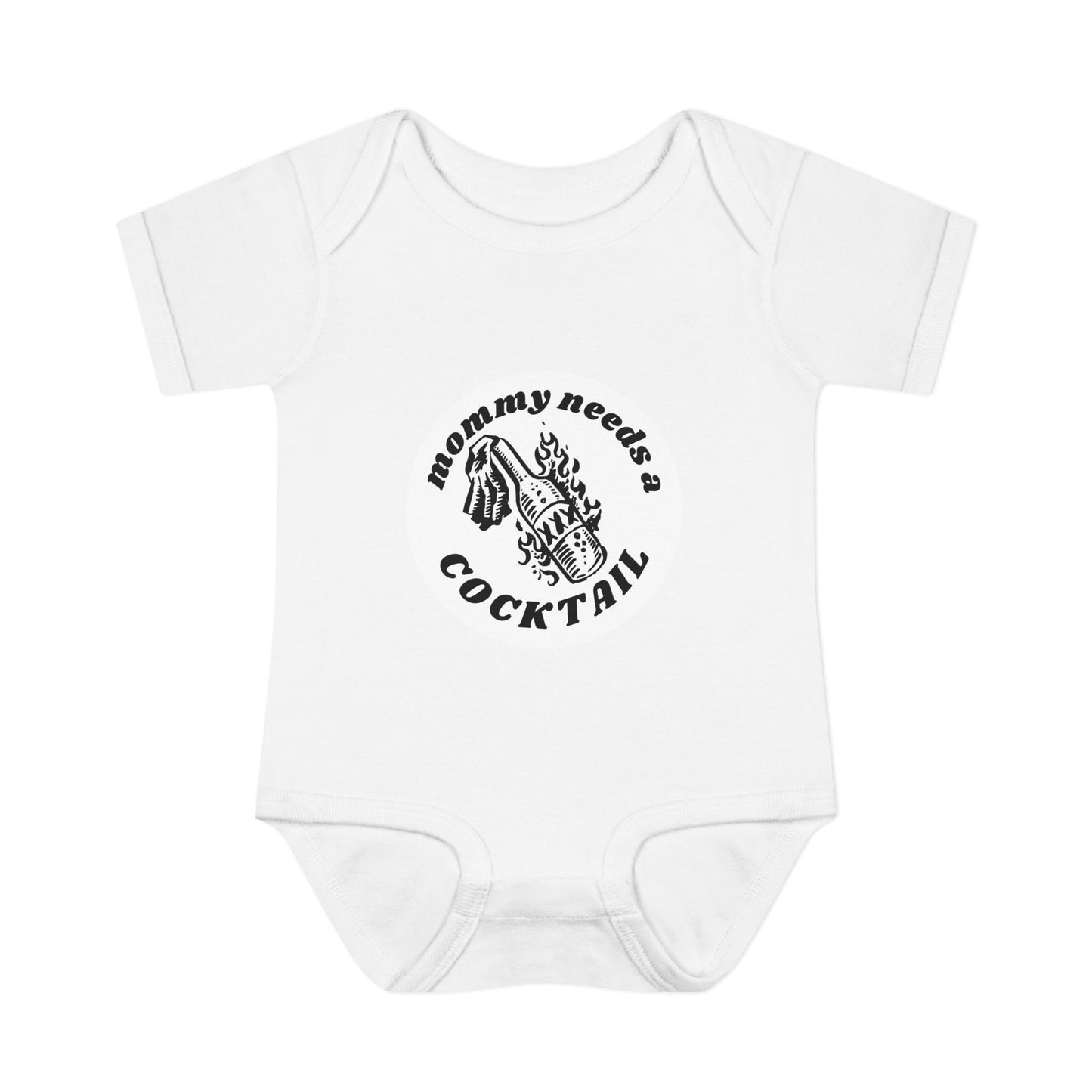 Mother’s Little Helper Infant Baby Rib Bodysuit