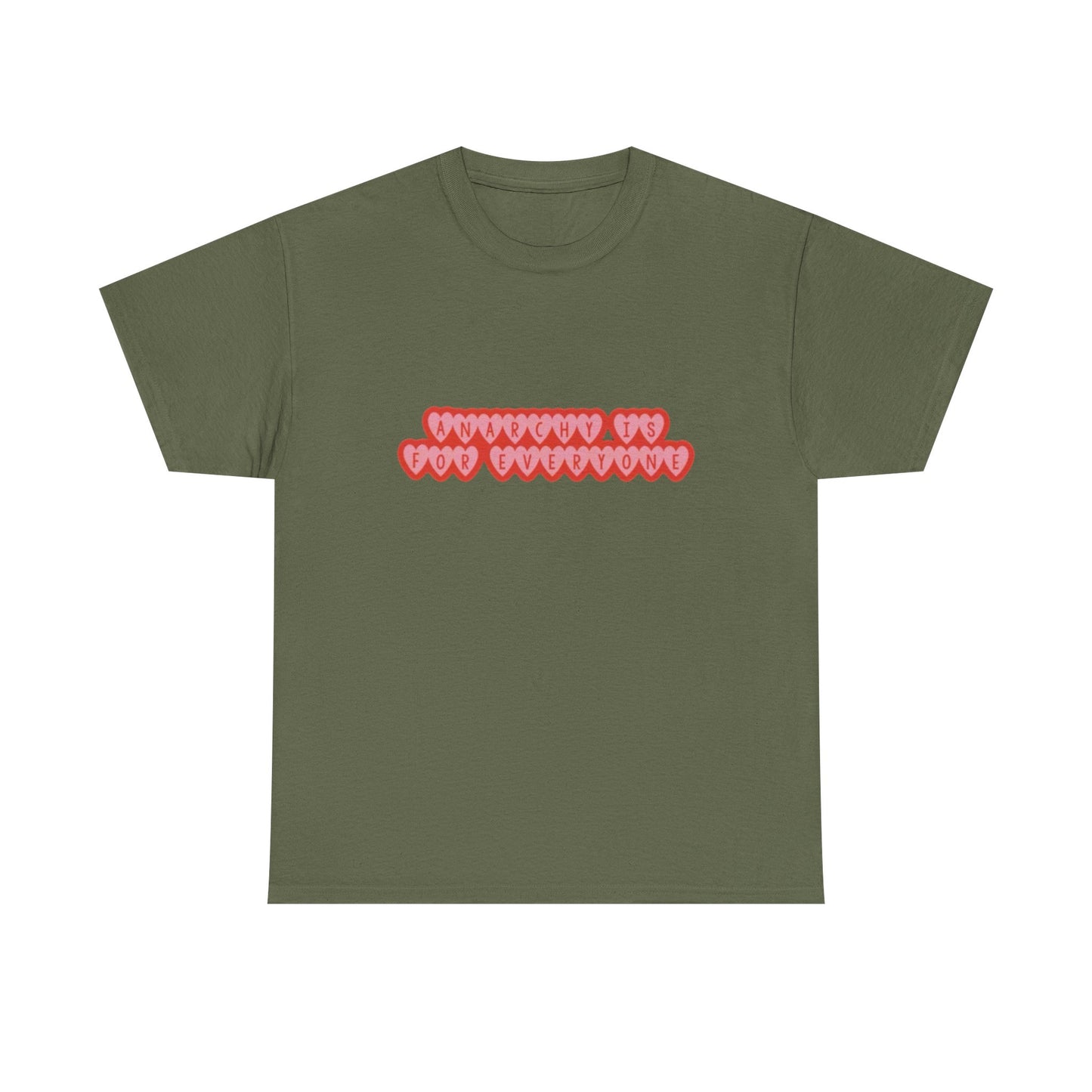 Anarchy Is For Everyone Unisex Heavy Cotton Tee
