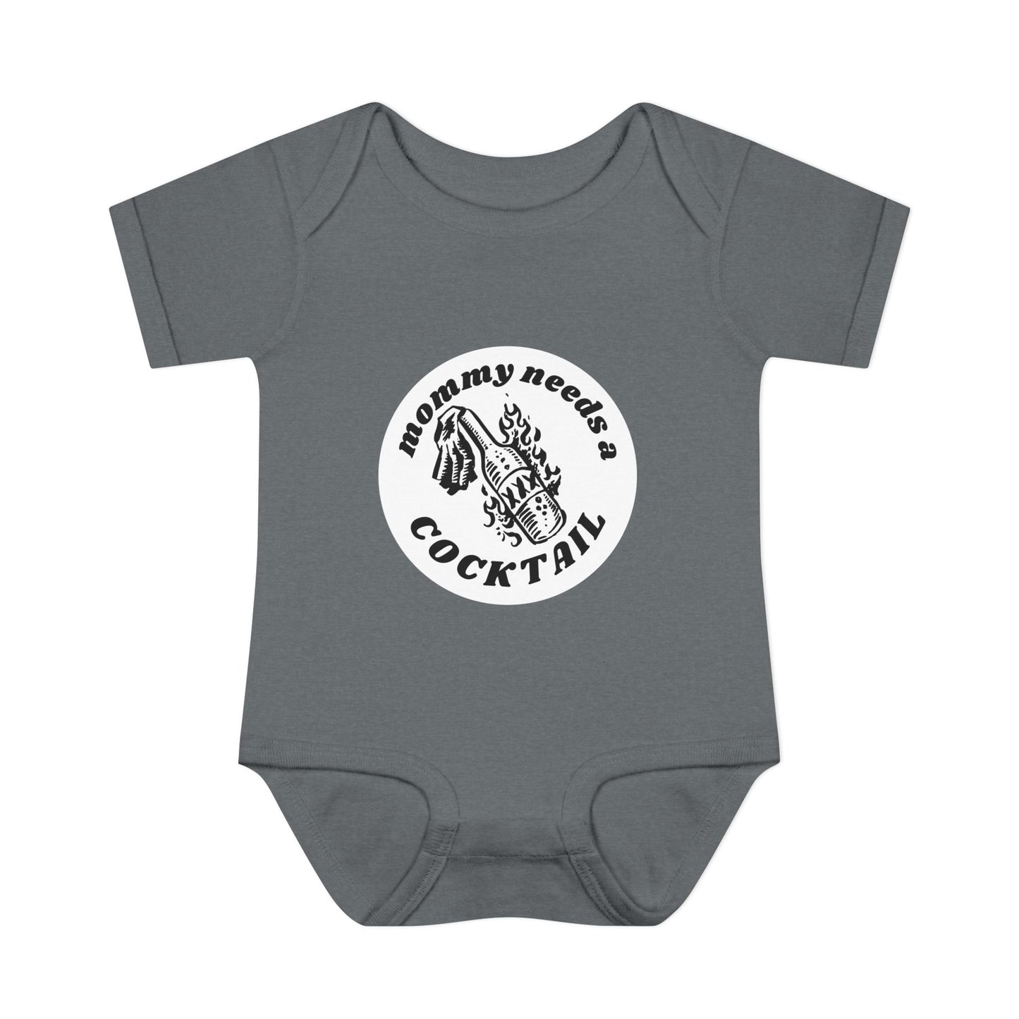 Mother’s Little Helper Infant Baby Rib Bodysuit