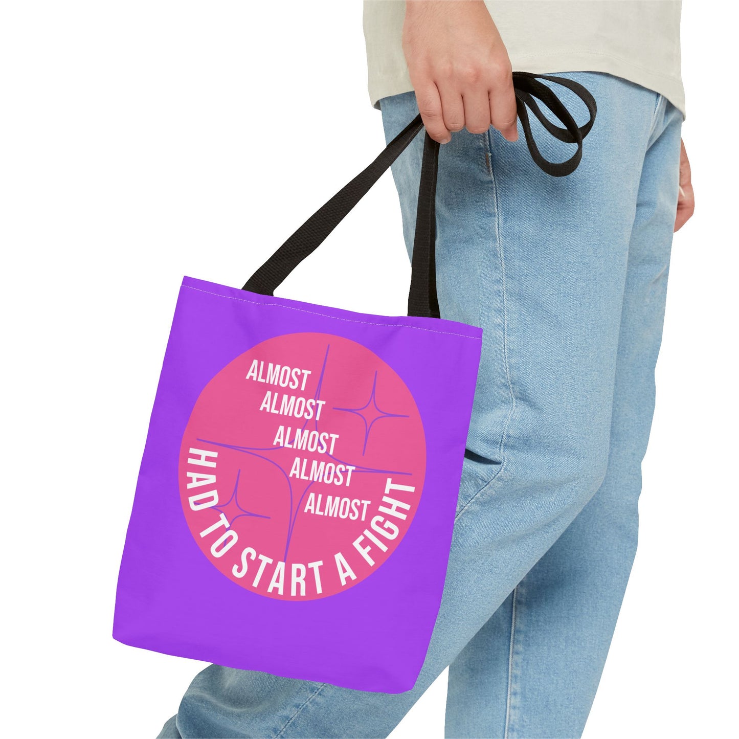 Punk Lyric Tote Bag